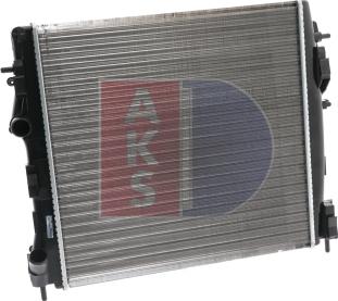 AKS Dasis 180011N - Radiators, Motora dzesēšanas sistēma autodraugiem.lv