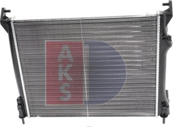 AKS Dasis 180012N - Radiators, Motora dzesēšanas sistēma autodraugiem.lv