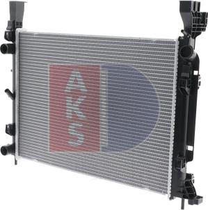 AKS Dasis 180085N - Radiators, Motora dzesēšanas sistēma autodraugiem.lv