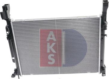 AKS Dasis 180085N - Radiators, Motora dzesēšanas sistēma autodraugiem.lv