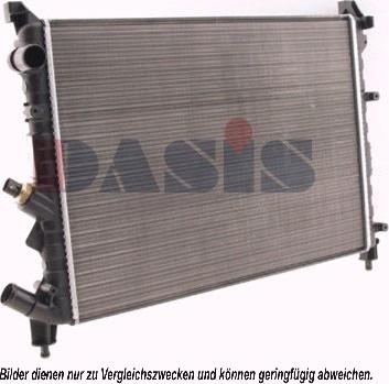 AKS Dasis 180810N - Radiators, Motora dzesēšanas sistēma autodraugiem.lv