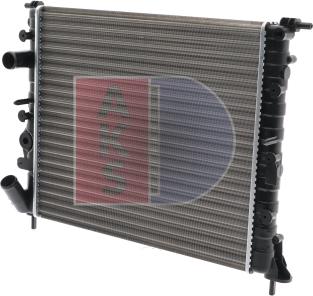 AKS Dasis 180240N - Radiators, Motora dzesēšanas sistēma autodraugiem.lv