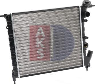 AKS Dasis 180740N - Radiators, Motora dzesēšanas sistēma autodraugiem.lv