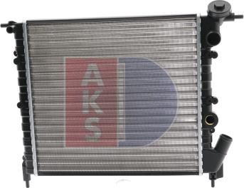 AKS Dasis 180740N - Radiators, Motora dzesēšanas sistēma autodraugiem.lv