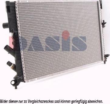 AKS Dasis 181410N - Radiators, Motora dzesēšanas sistēma autodraugiem.lv