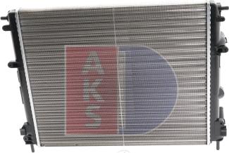 AKS Dasis 181690N - Radiators, Motora dzesēšanas sistēma autodraugiem.lv
