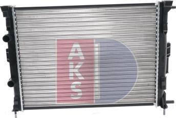 AKS Dasis 181001N - Radiators, Motora dzesēšanas sistēma autodraugiem.lv