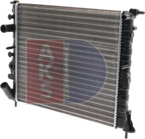AKS Dasis 181810N - Radiators, Motora dzesēšanas sistēma autodraugiem.lv