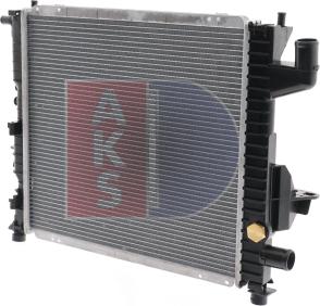 AKS Dasis 181390N - Radiators, Motora dzesēšanas sistēma autodraugiem.lv