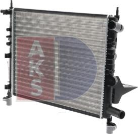 AKS Dasis 181330N - Radiators, Motora dzesēšanas sistēma autodraugiem.lv