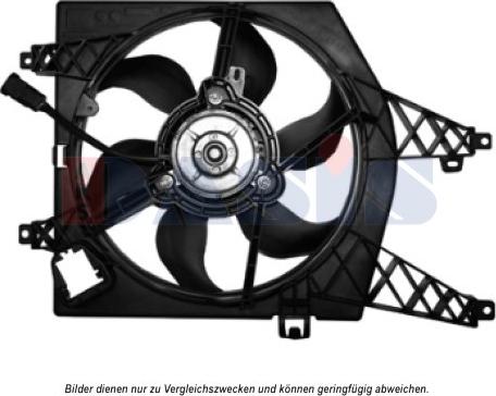 AKS Dasis 188044N - Ventilators, Motora dzesēšanas sistēma autodraugiem.lv