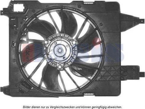 AKS Dasis 188042N - Ventilators, Motora dzesēšanas sistēma autodraugiem.lv