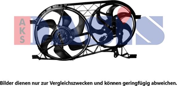 AKS Dasis 188089N - Ventilators, Motora dzesēšanas sistēma autodraugiem.lv