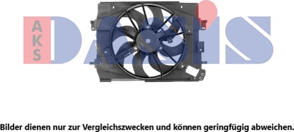 AKS Dasis 188082N - Ventilators, Motora dzesēšanas sistēma autodraugiem.lv