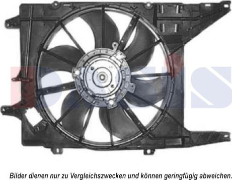 AKS Dasis 188025N - Ventilators, Motora dzesēšanas sistēma autodraugiem.lv