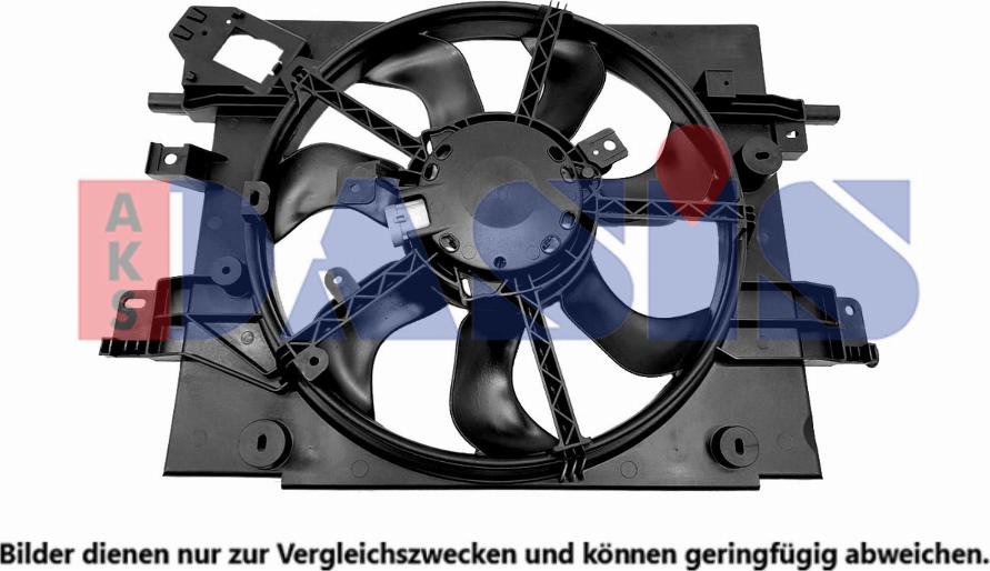 AKS Dasis 188116N - Ventilators, Motora dzesēšanas sistēma autodraugiem.lv