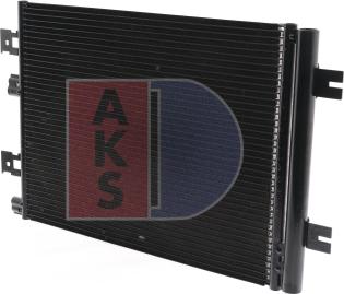 AKS Dasis 182046N - Kondensators, Gaisa kond. sistēma autodraugiem.lv