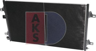 AKS Dasis 182002N - Kondensators, Gaisa kond. sistēma autodraugiem.lv