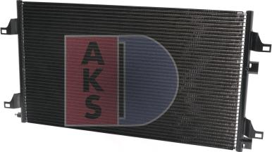 AKS Dasis 182002N - Kondensators, Gaisa kond. sistēma autodraugiem.lv