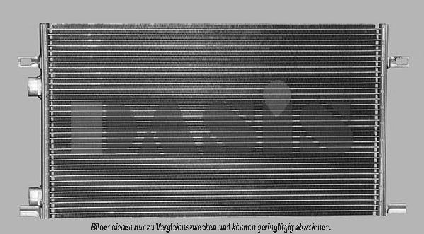 AKS Dasis 182380N - Kondensators, Gaisa kond. sistēma autodraugiem.lv