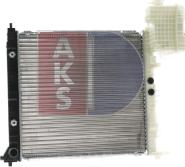 AKS Dasis 134920N - Radiators, Motora dzesēšanas sistēma autodraugiem.lv