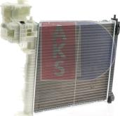 AKS Dasis 134920N - Radiators, Motora dzesēšanas sistēma autodraugiem.lv