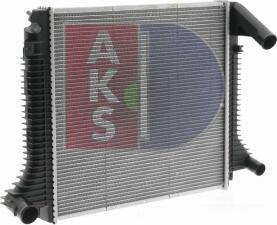 AKS Dasis 134280N - Radiators, Motora dzesēšanas sistēma autodraugiem.lv