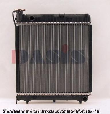AKS Dasis 130500N - Radiators, Motora dzesēšanas sistēma autodraugiem.lv