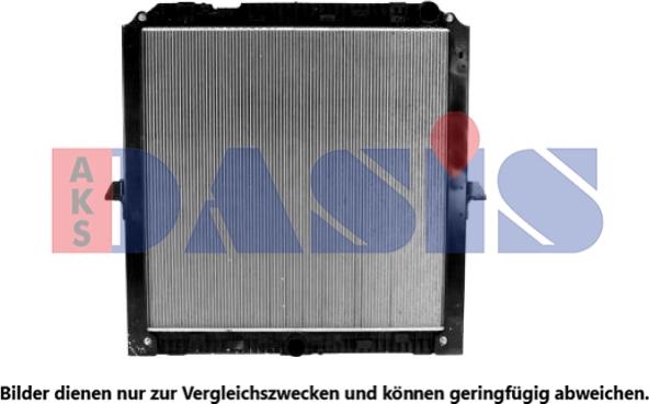 AKS Dasis 130045N - Radiators, Motora dzesēšanas sistēma autodraugiem.lv