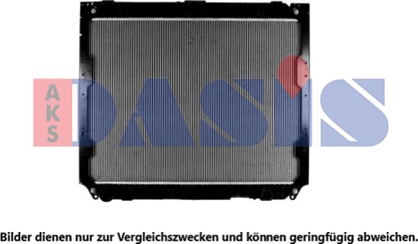 AKS Dasis 130047N - Radiators, Motora dzesēšanas sistēma autodraugiem.lv