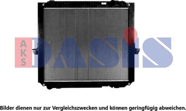 AKS Dasis 130051N - Radiators, Motora dzesēšanas sistēma autodraugiem.lv