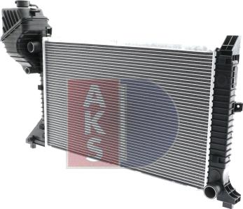 AKS Dasis 132310N - Radiators, Motora dzesēšanas sistēma autodraugiem.lv