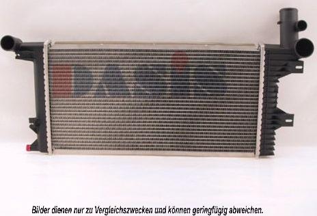 AKS Dasis 132380N - Radiators, Motora dzesēšanas sistēma autodraugiem.lv
