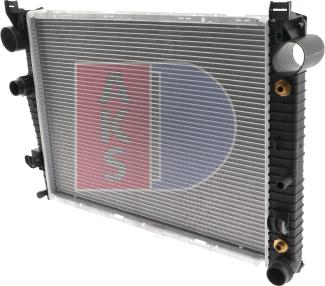 AKS Dasis 125110N - Radiators, Motora dzesēšanas sistēma autodraugiem.lv
