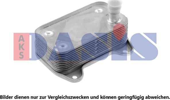 AKS Dasis 126048N - Eļļas radiators, Motoreļļa autodraugiem.lv