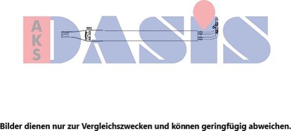 AKS Dasis 126034N - Eļļas radiators, Stūres vadība autodraugiem.lv