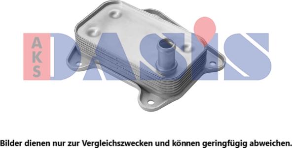 AKS Dasis 126030N - Eļļas radiators, Motoreļļa autodraugiem.lv