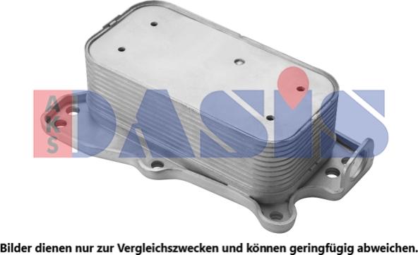 AKS Dasis 126020N - Eļļas radiators, Motoreļļa autodraugiem.lv