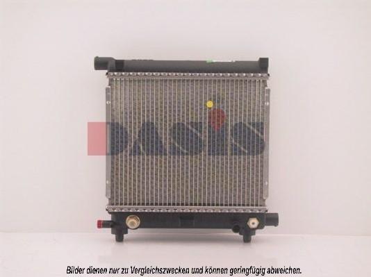 AKS Dasis 120550N - Radiators, Motora dzesēšanas sistēma autodraugiem.lv