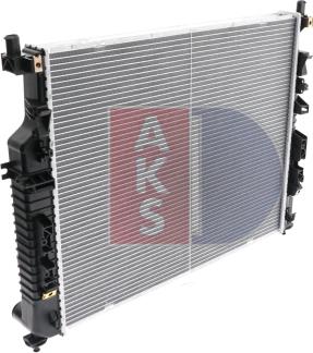 AKS Dasis 120095N - Radiators, Motora dzesēšanas sistēma autodraugiem.lv