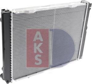 AKS Dasis 120055N - Radiators, Motora dzesēšanas sistēma autodraugiem.lv