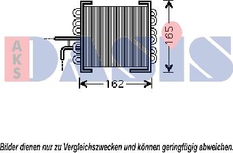 AKS Dasis 120056N - Radiators, Motora dzesēšanas sistēma autodraugiem.lv