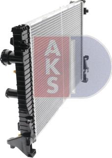 AKS Dasis 120051N - Radiators, Motora dzesēšanas sistēma autodraugiem.lv
