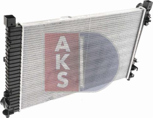 AKS Dasis 120078N - Radiators, Motora dzesēšanas sistēma autodraugiem.lv