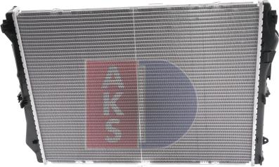 AKS Dasis 120116N - Radiators, Motora dzesēšanas sistēma autodraugiem.lv