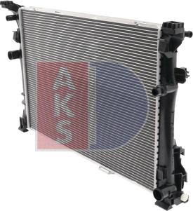 AKS Dasis 120113N - Radiators, Motora dzesēšanas sistēma autodraugiem.lv