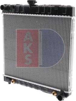 AKS Dasis 120180N - Radiators, Motora dzesēšanas sistēma autodraugiem.lv
