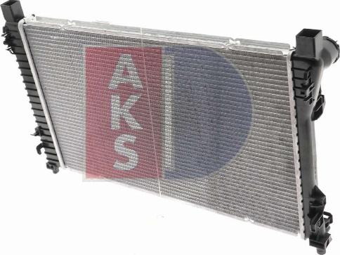 AKS Dasis 120138N - Radiators, Motora dzesēšanas sistēma autodraugiem.lv