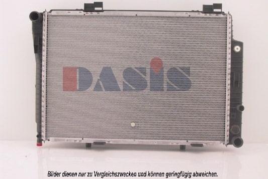AKS Dasis 120780N - Radiators, Motora dzesēšanas sistēma autodraugiem.lv