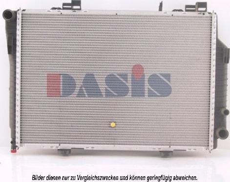 AKS Dasis 121150N - Radiators, Motora dzesēšanas sistēma autodraugiem.lv